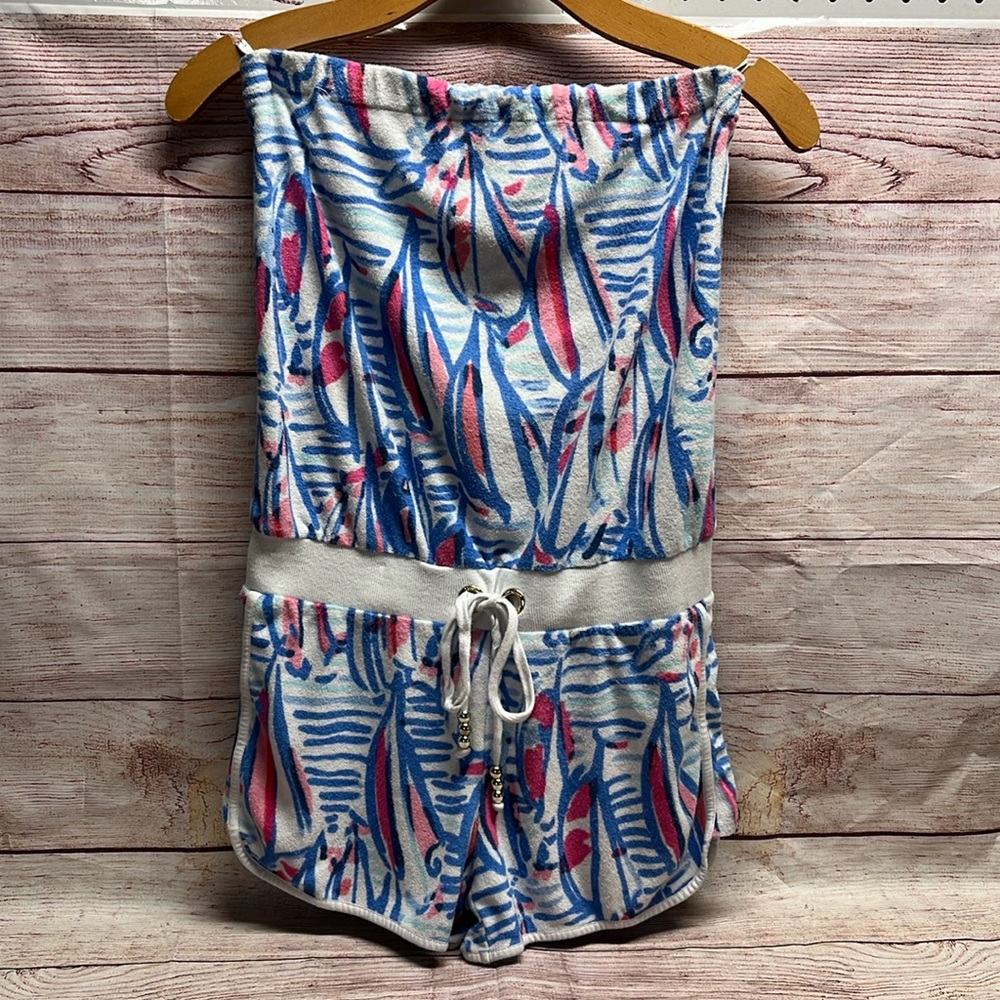 XS Lilly Romper. Perfect for Pool Days.